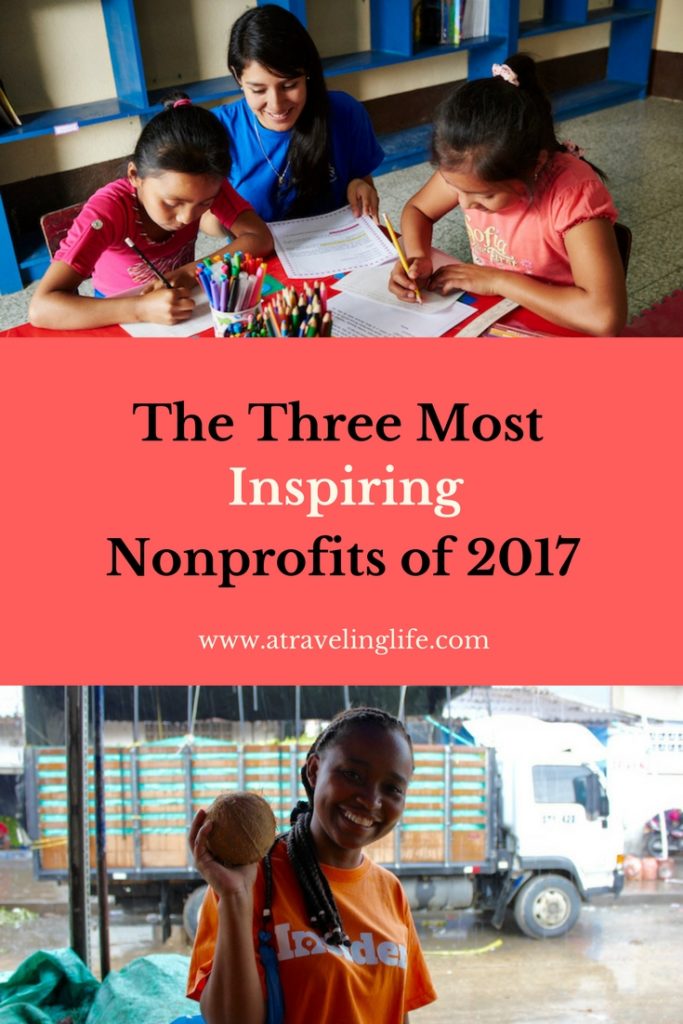 These are the three most inspiring nonprofits I encountered in 2017.